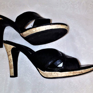 American Living  High Heel Shoes Size 9 Blk